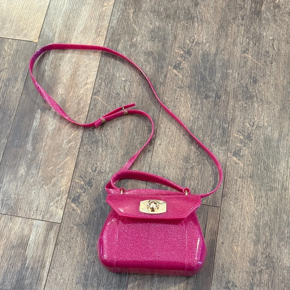 Sparkly Pink Kids Shoulder Bag